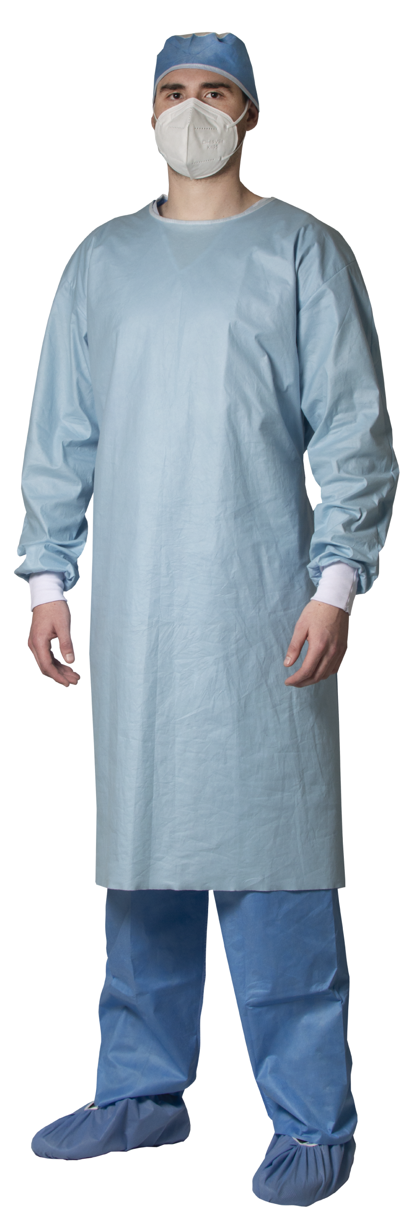 EVOLUTION* 4 Standard Non-Reinforced Surgical Gown, Drop Fold | HALYARD