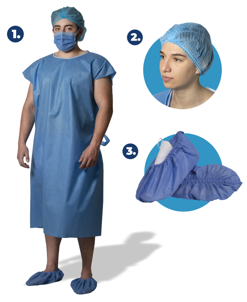 Wholesale 2021 Good Quality Patient Gown Uniform - Standard SMS Surgical  gown – JPS Medical Manufacturer and Supplier | JPS