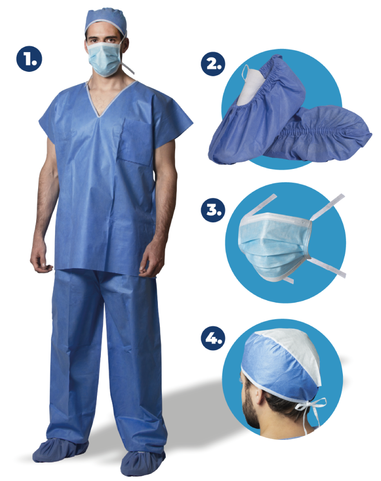 Dontalia.com - One-Stop-Shop for Dental, Ortho & Lab needs STANDARD STERILE  SURGICAL GOWN, SIZE M & L | Dontalia