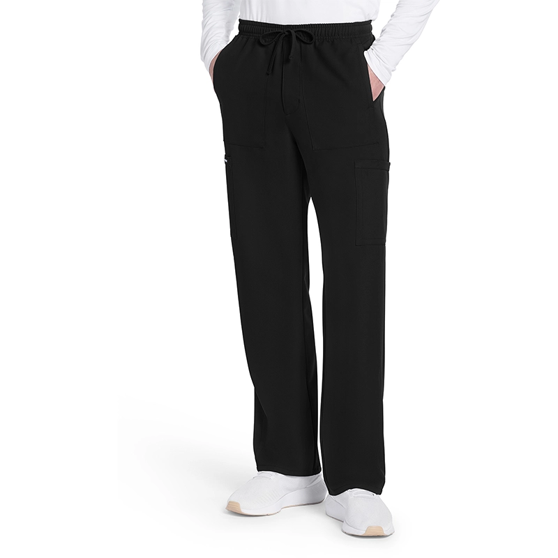 Pantalón para hombre de tiro medio, bragueta con cierre y pierna recta Cherokee