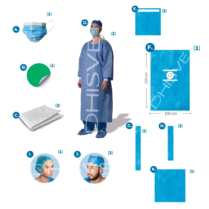 PAQUETE DE IMPLANTE DENTAL, ESTÉRIL