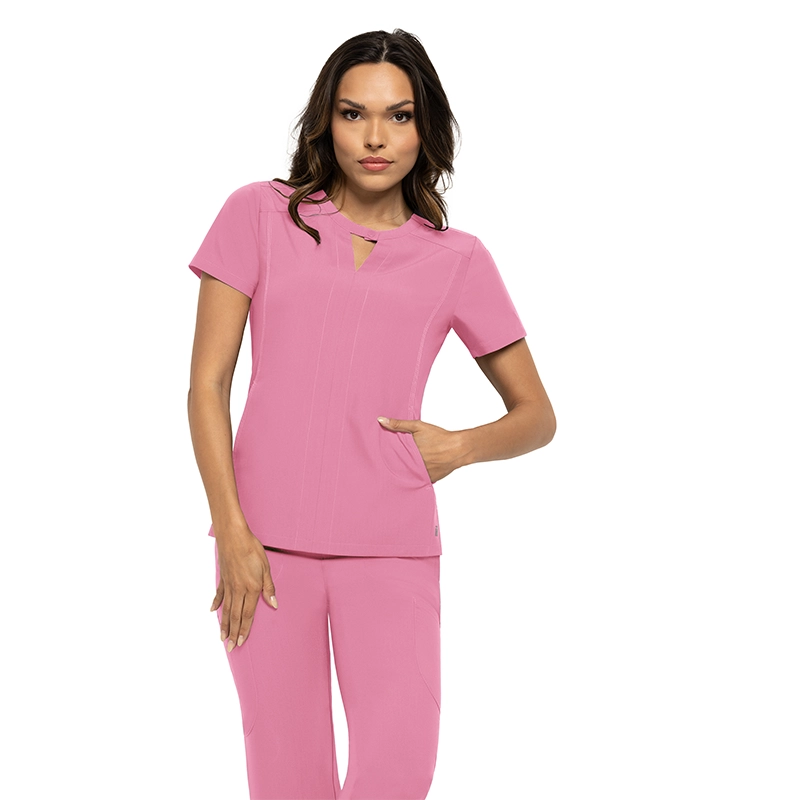 Blusa Médica Cuello Redondo para Mujer – Seren de Taara