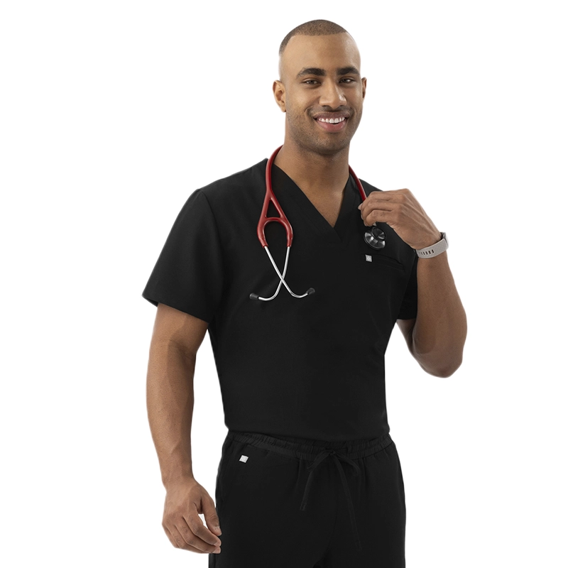 Top de hombre con cuello en V con bolsillo  Vaayu