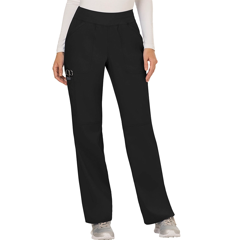 Pantalón de tiro medio, pierna recta y cintura elástica Cherokee