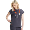 Camiseta Médica con Cierre Oculto - Infinity - Thumbnail Image 2