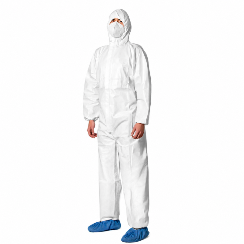 Traje de protección impermeable con gorro