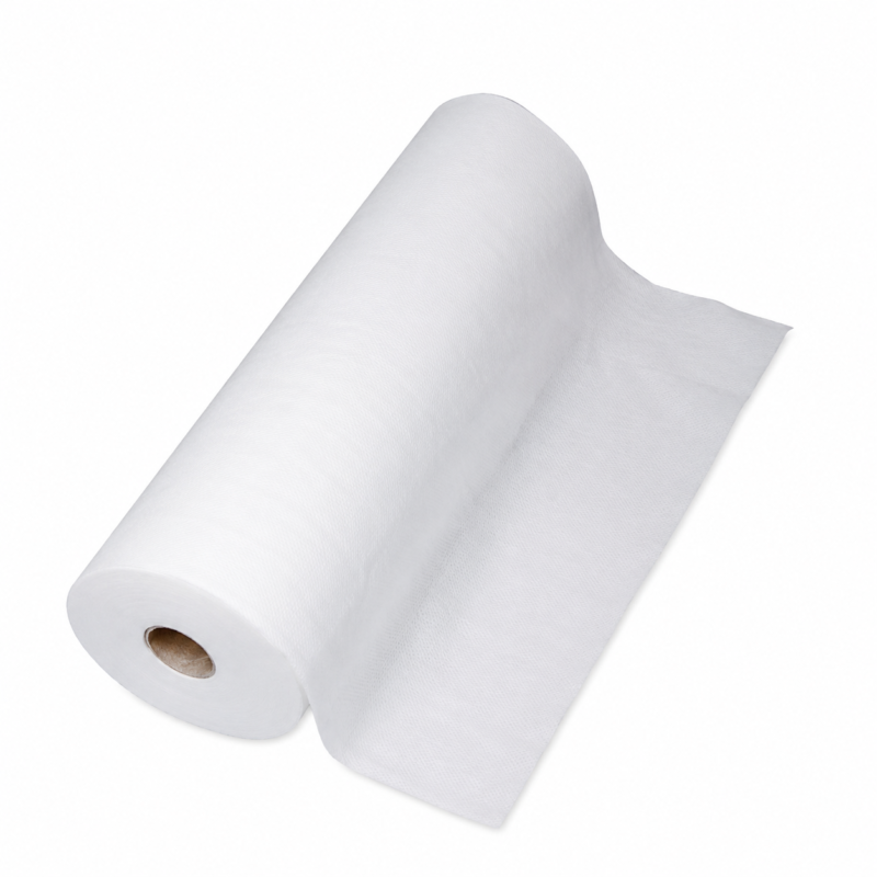 Rollo de tela PP/SS de 50 cmx100 m (Color blanco)