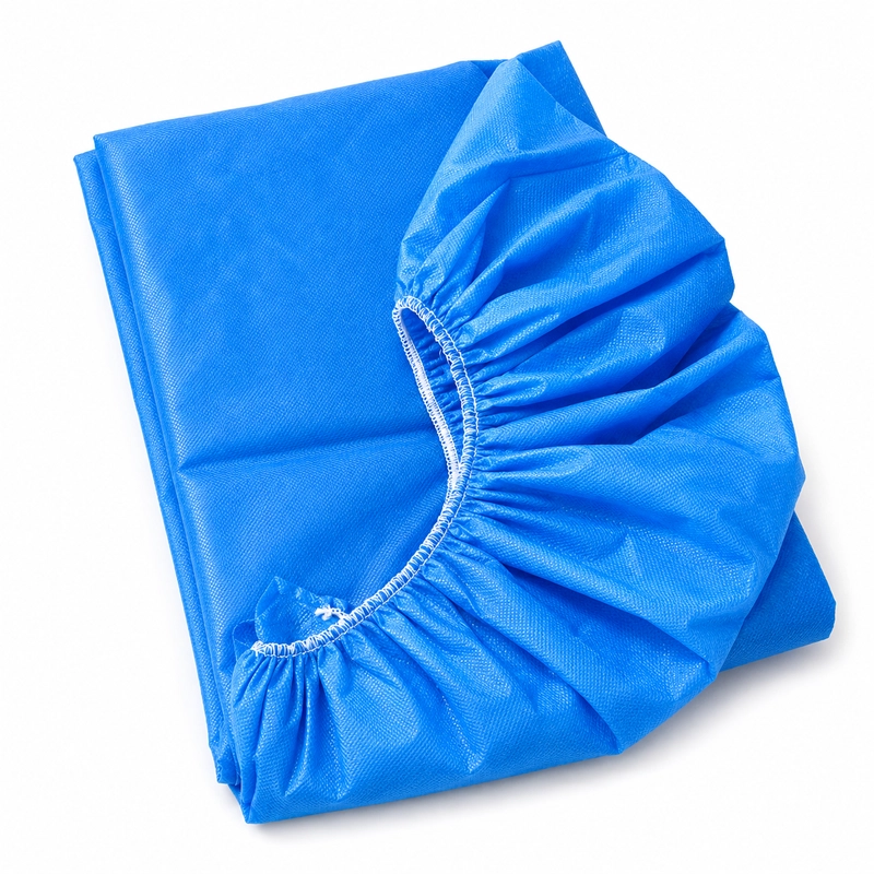 Sábana con elástico 215x105 cm SMS no estéril para camilla