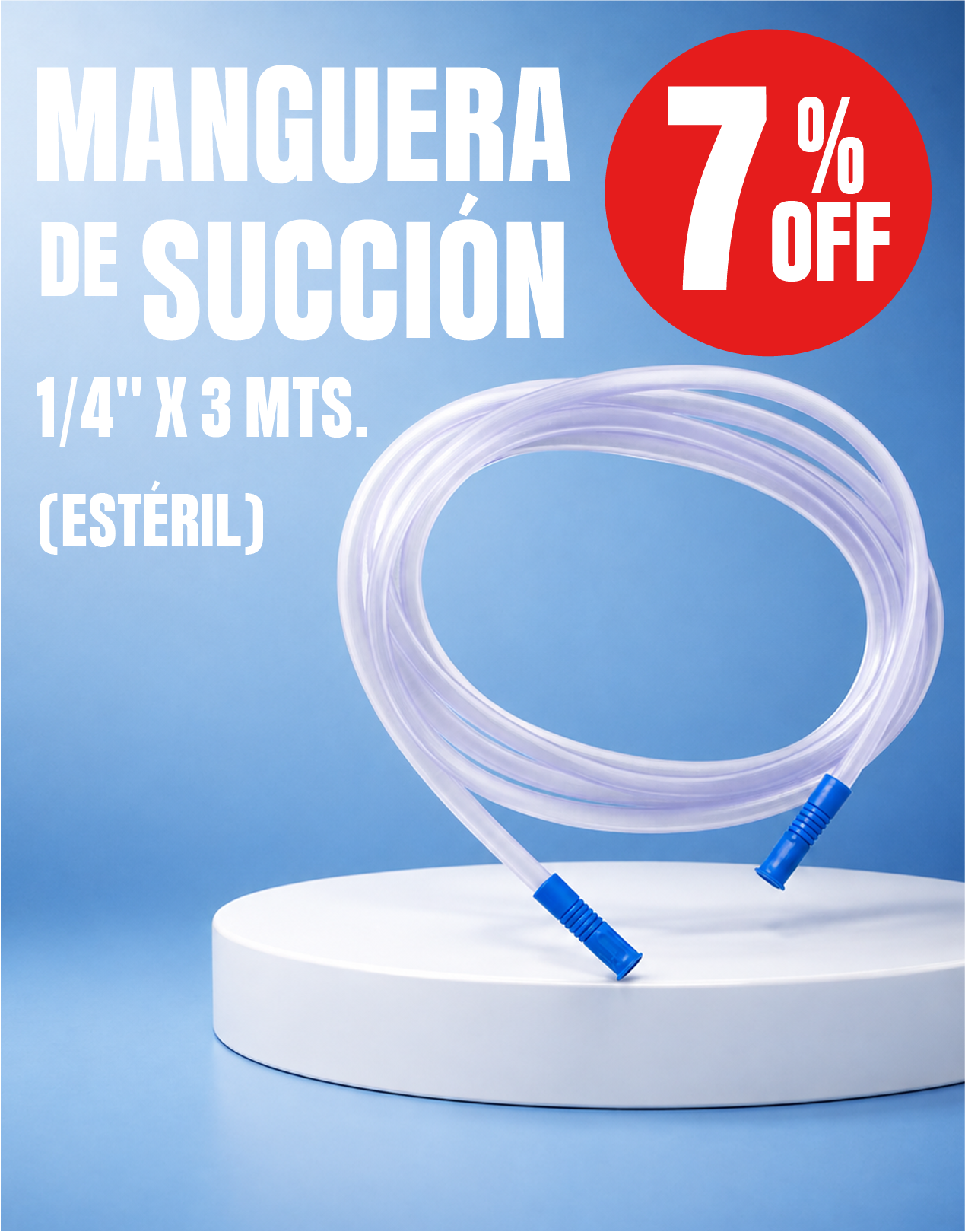 PROMO MANGUERA DE SUCCIÓN